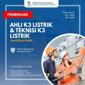 Ahli K3 Listrik & Teknisi K3 Listrik